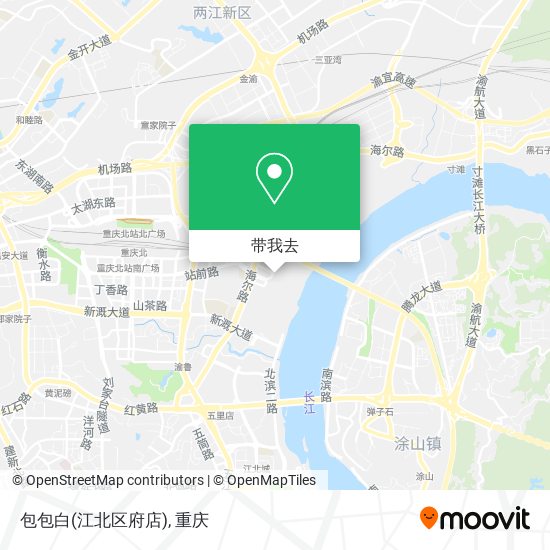 包包白(江北区府店)地图