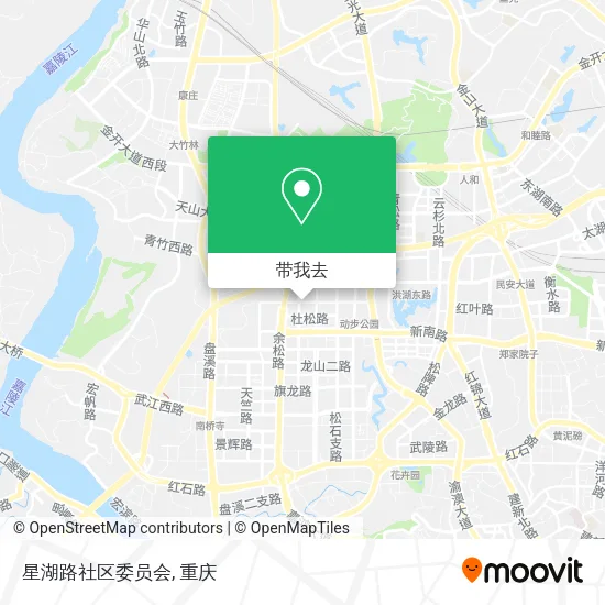 星湖路社区委员会地图