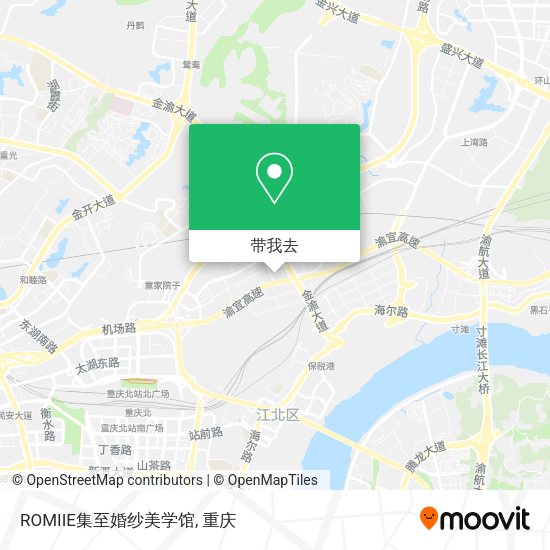ROMIIE集至婚纱美学馆地图