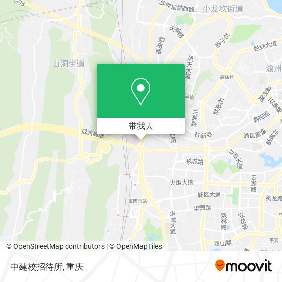 中建校招待所地图