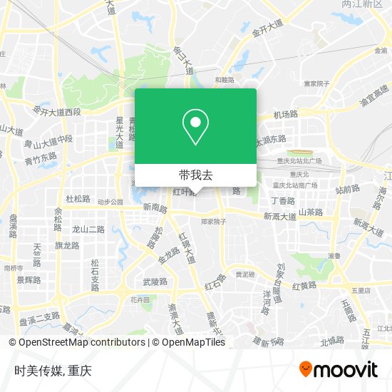 时美传媒地图