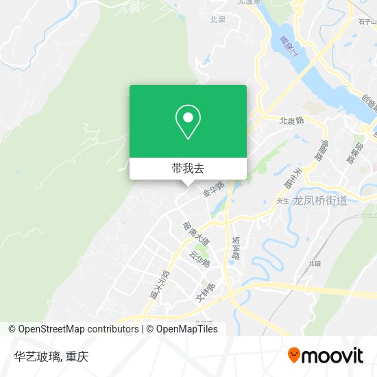 华艺玻璃地图