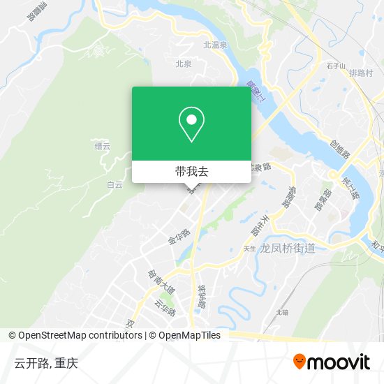 云开路地图