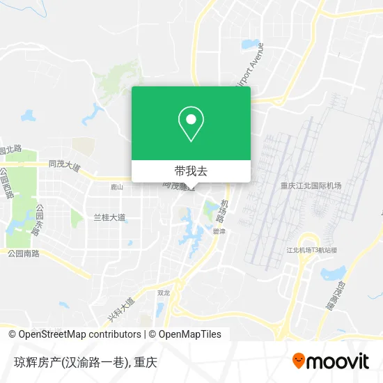 琼辉房产(汉渝路一巷)地图