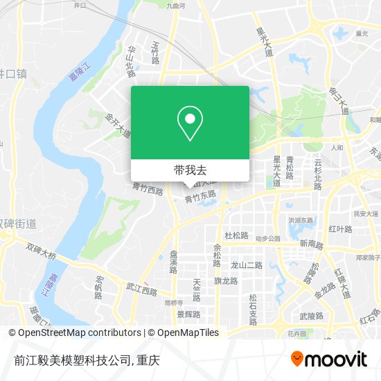 前江毅美模塑科技公司地图