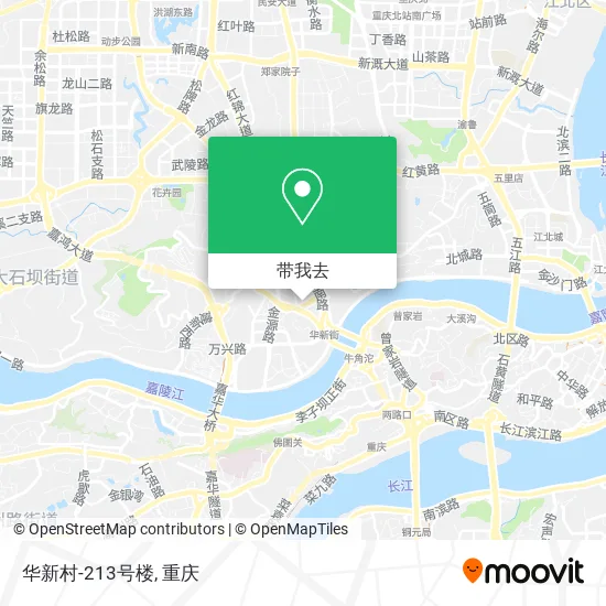 华新村-213号楼地图