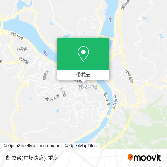 凯威路(广场路店)地图