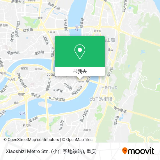Xiaoshizi Metro Stn. (小什字地铁站)地图