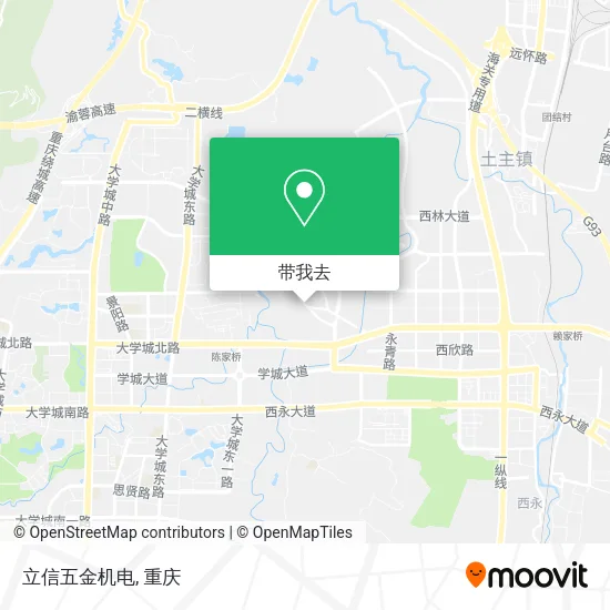 立信五金机电地图