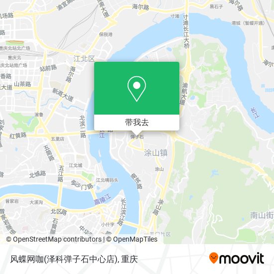 风蝶网咖(泽科弹子石中心店)地图