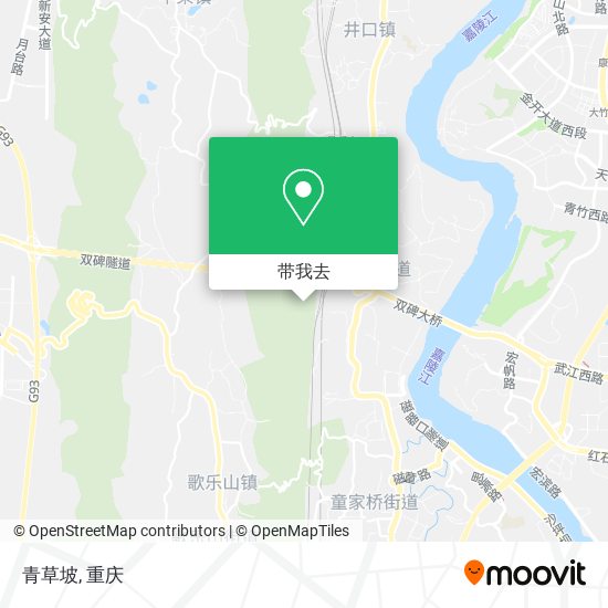 青草坡地图