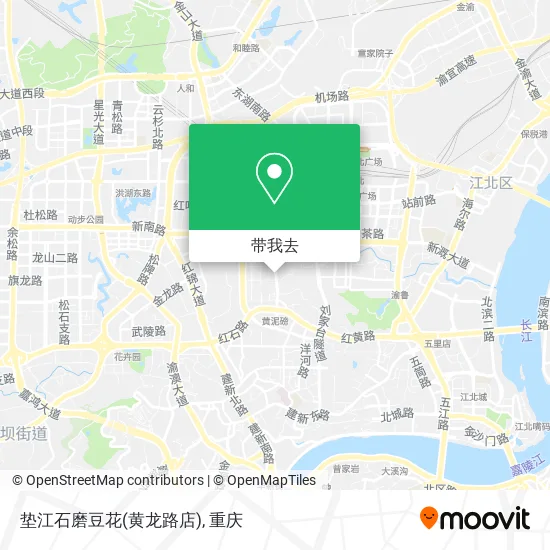 垫江石磨豆花(黄龙路店)地图