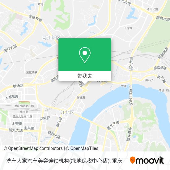 洗车人家汽车美容连锁机构(绿地保税中心店)地图