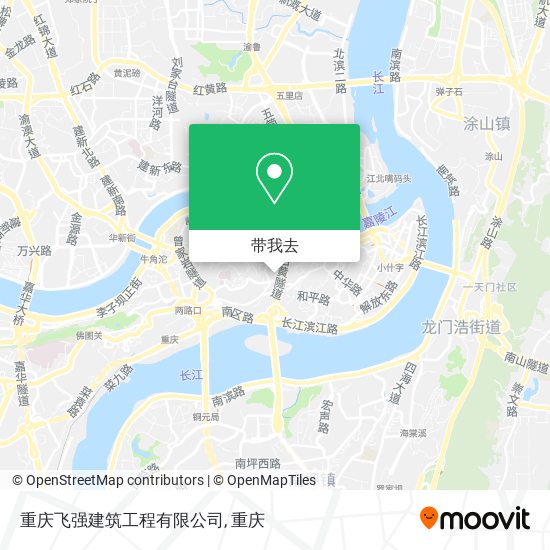 重庆飞强建筑工程有限公司地图