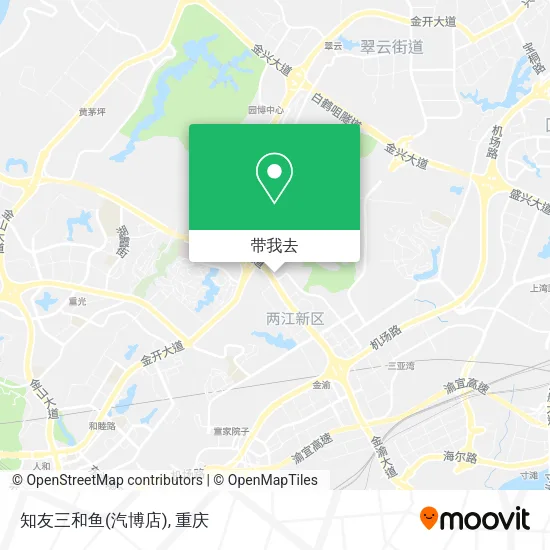 知友三和鱼(汽博店)地图