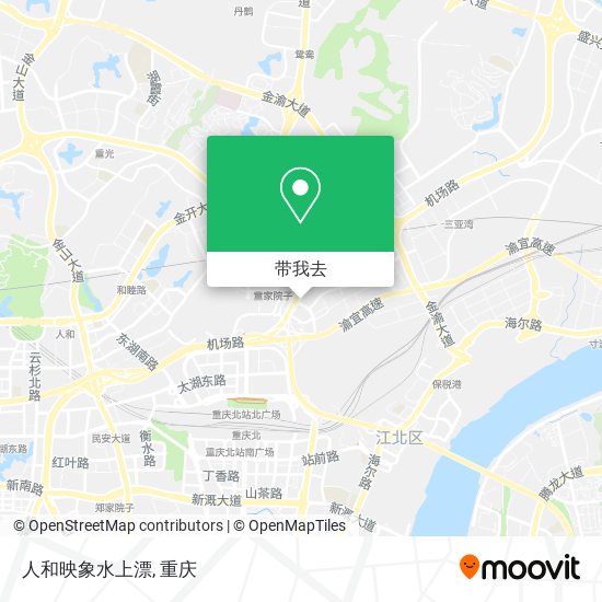 人和映象水上漂地图