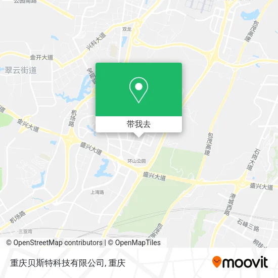 重庆贝斯特科技有限公司地图
