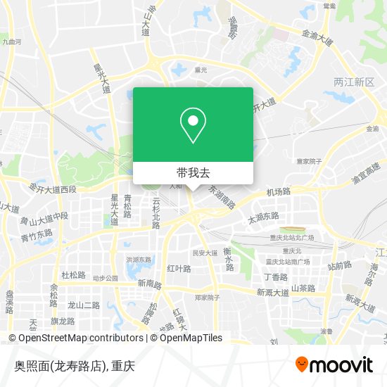 奥照面(龙寿路店)地图