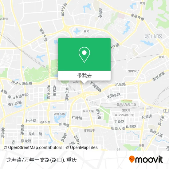 龙寿路/万年一支路(路口)地图