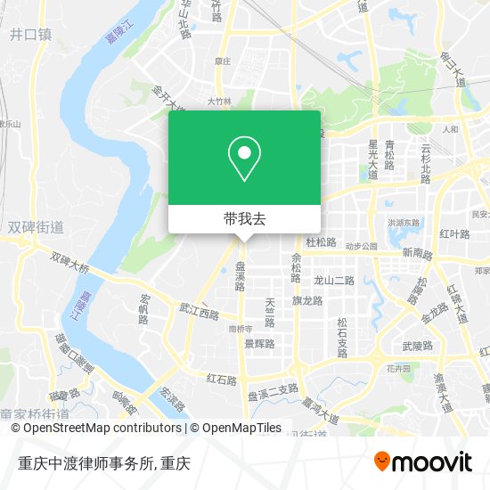 重庆中渡律师事务所地图
