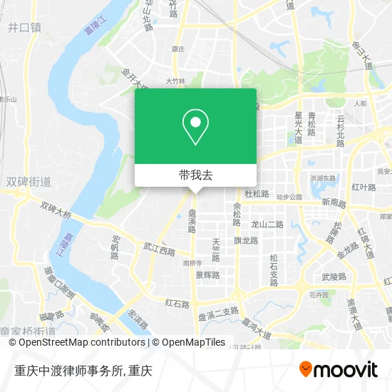 重庆中渡律师事务所地图
