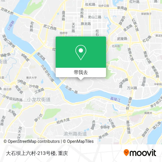 大石坝上六村-213号楼地图