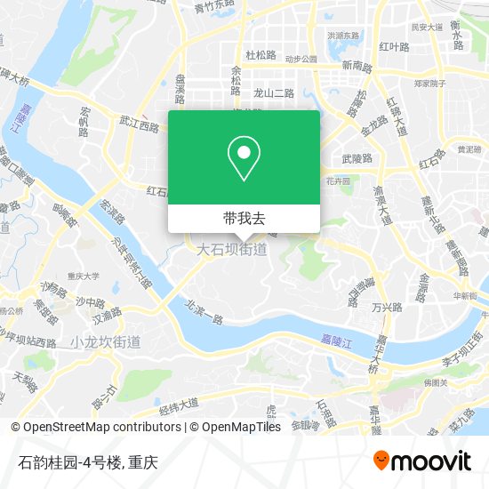 石韵桂园-4号楼地图