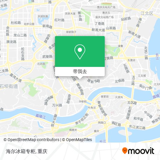 海尔冰箱专柜地图