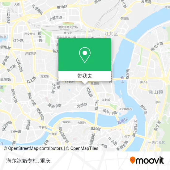海尔冰箱专柜地图