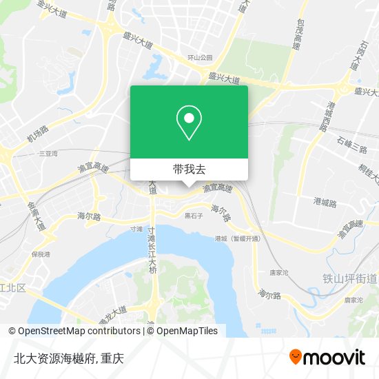 北大资源海樾府地图