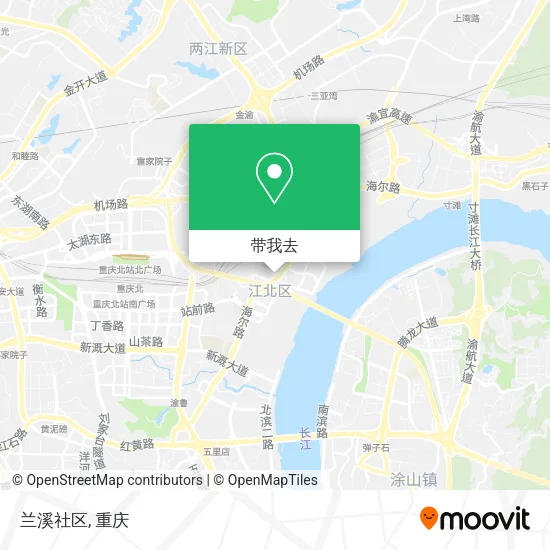 兰溪社区地图