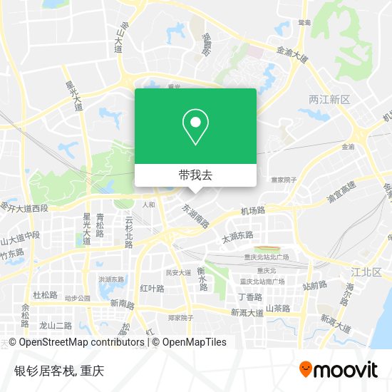 银钐居客栈地图