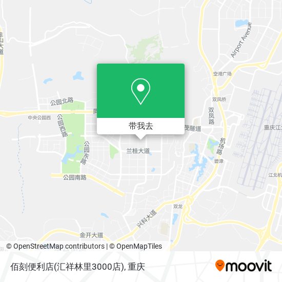 佰刻便利店(汇祥林里3000店)地图