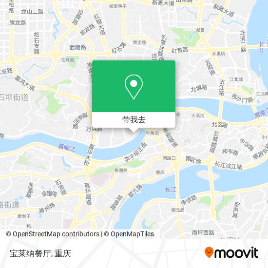 宝莱纳餐厅地图