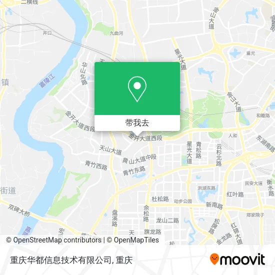 重庆华都信息技术有限公司地图