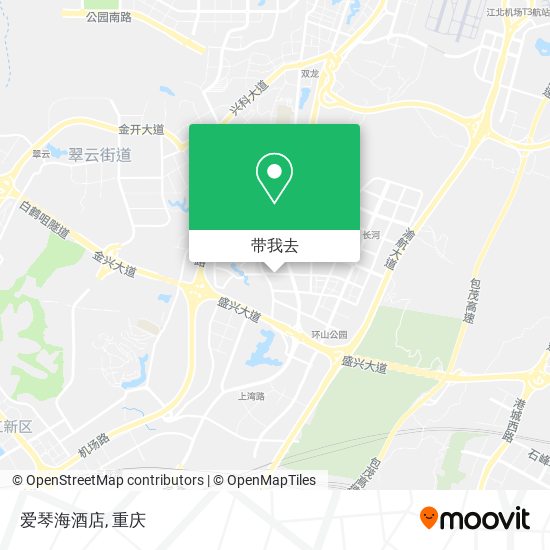 爱琴海酒店地图