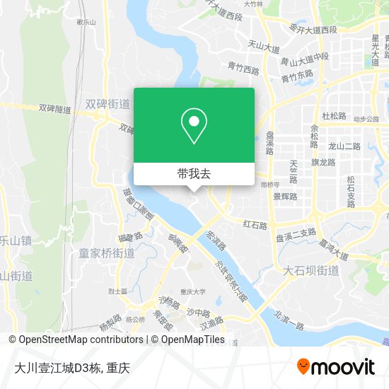 大川壹江城D3栋地图