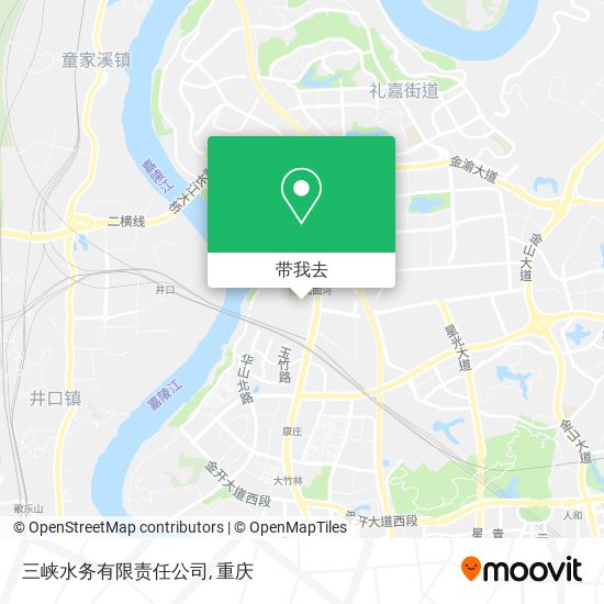 三峡水务有限责任公司地图