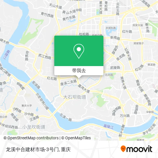 龙溪中合建材市场-3号门地图