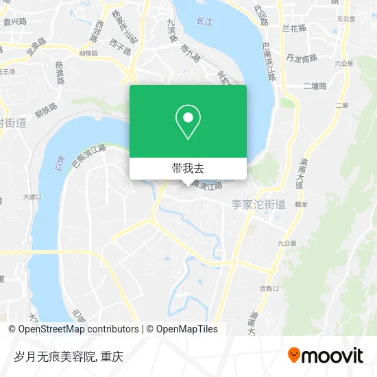 岁月无痕美容院地图