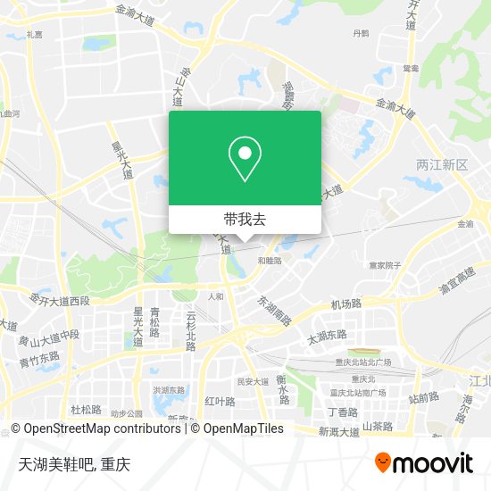 天湖美鞋吧地图