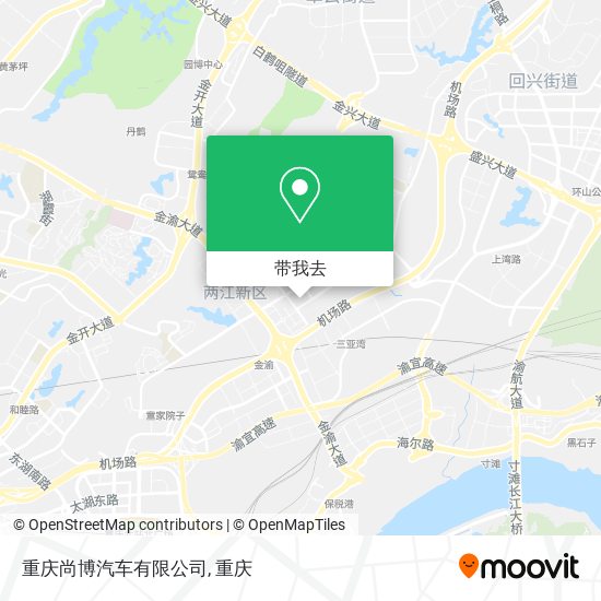 重庆尚博汽车有限公司地图