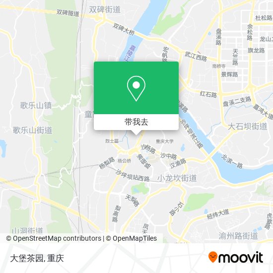 大堡茶园地图
