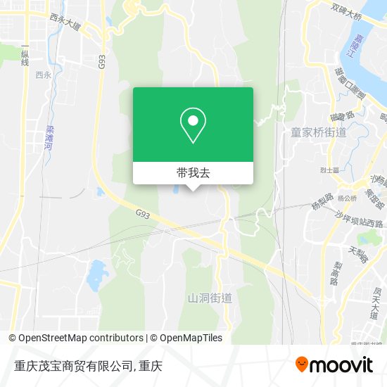 重庆茂宝商贸有限公司地图