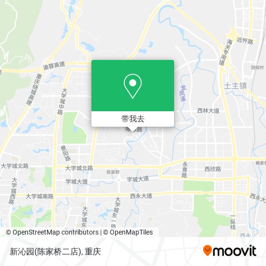 新沁园(陈家桥二店)地图