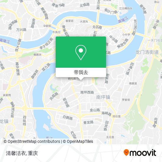 清馨洁衣地图