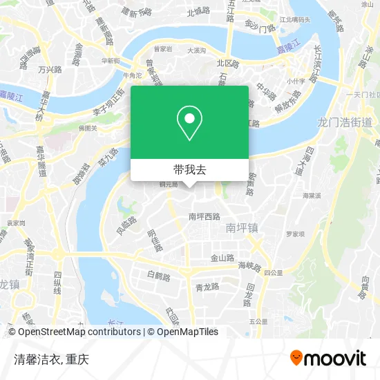 清馨洁衣地图