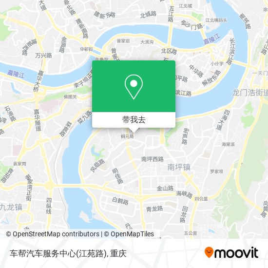车帮汽车服务中心(江苑路)地图