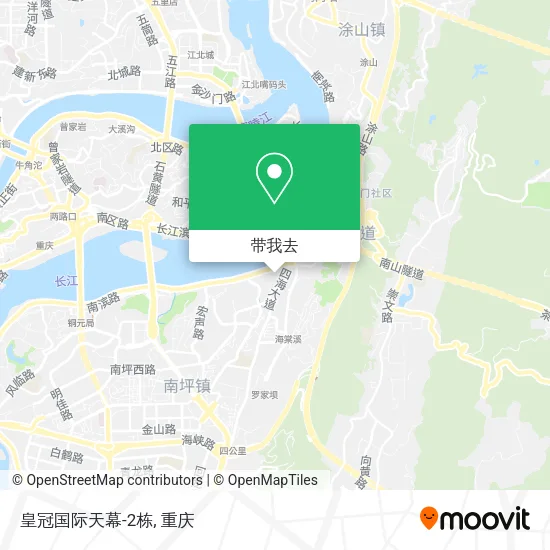 皇冠国际天幕-2栋地图