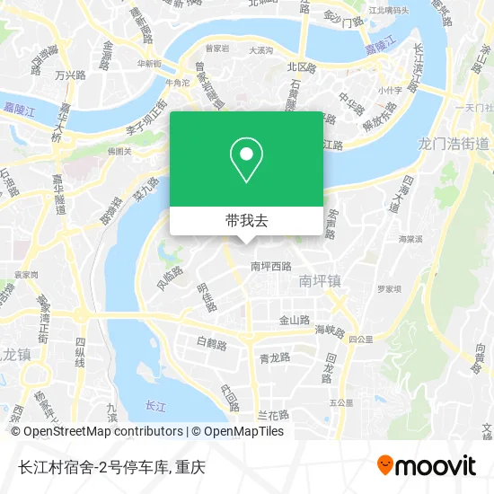 长江村宿舍-2号停车库地图